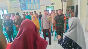 Babinsa Desa Mantar Hadiri Musyawarah Desa Tahapan Pemutakhiran Data Tunggal Sosial Ekonomi Nasional (DTSEN) Tahun 2025