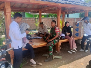 Babinsa Desa Belo Serda Sukardin Perkuat Sinergi TNI dan Masyarakat Lewat Pemantauan dan Komsos