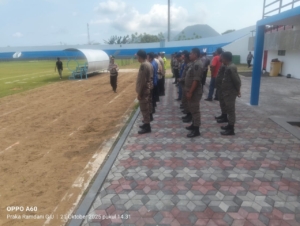 Pengamanan Ketat Kodim 1602/Ende Sukseskan Friendly Match ETMC Ende 2025