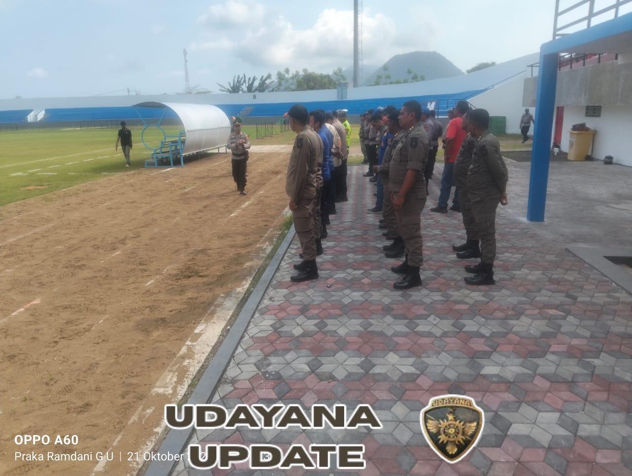 Pengamanan Ketat Kodim 1602/Ende Sukseskan Friendly Match ETMC Ende 2025