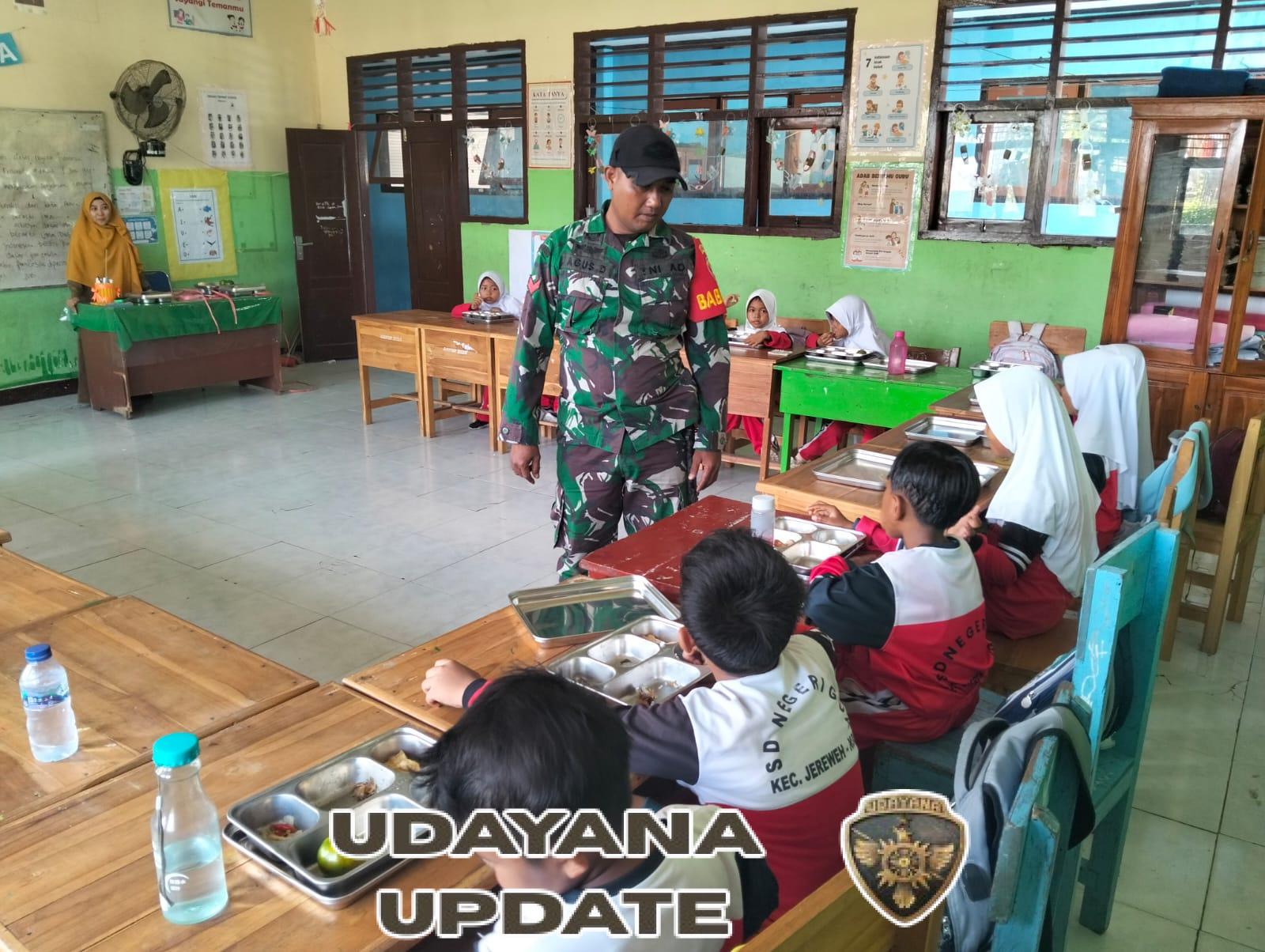 Sinergi TNI dan Sekolah Sukseskan Program MBG di Sumbawa Barat