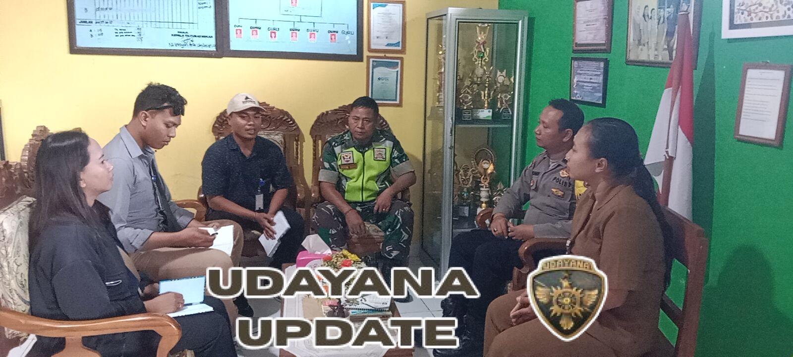 Babinsa Bersama SPPG Laksanakan Pendataan Penerima Manfaat Program MBG di Sukasada