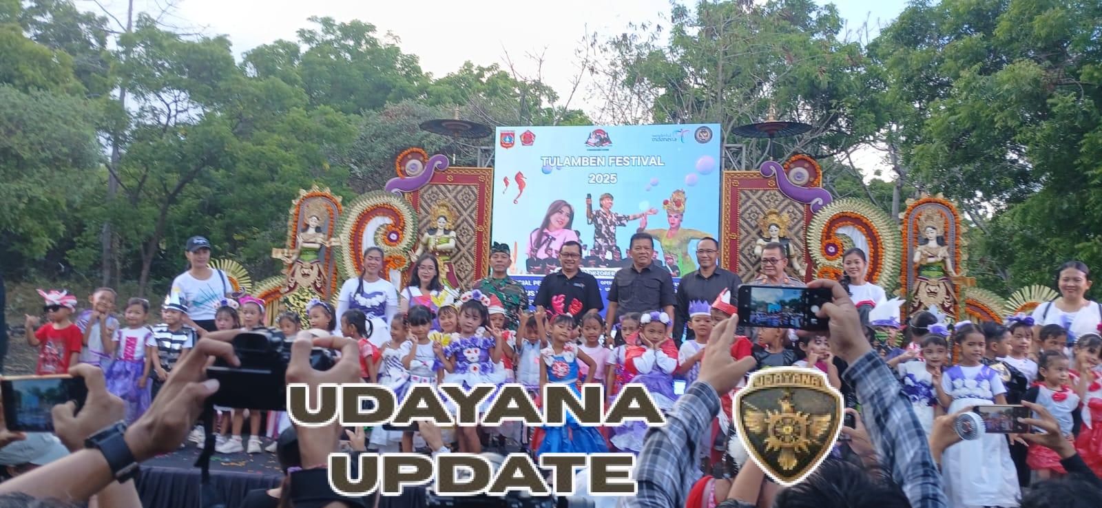 Dukung Meningkatkan kunjungan wisatawan ke Tulamben, Pjs.Danramil 1623-08/Kubu hadiri festival Tulamben tahun 2025