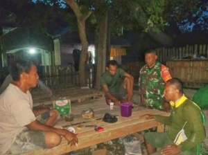 Dekatkan Diri dengan Warga, Babinsa Monta Ajak Pemuda Jauhi Narkoba dan Miras