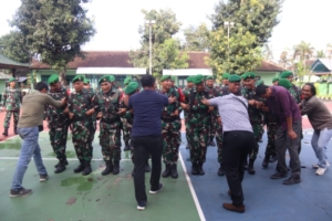 Gelar Penyiapan Satuan Perbantuan, Kodim Klungkung Tingkatkan Kesiapsiagaan Dan Kemampuan Satuan