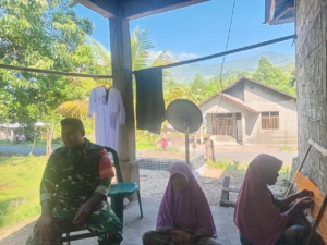 Kodim 1602/Ende Perkuat Kemitraan dengan Masyarakat Lewat Komsos dan Pamwil di Desa Waturaka