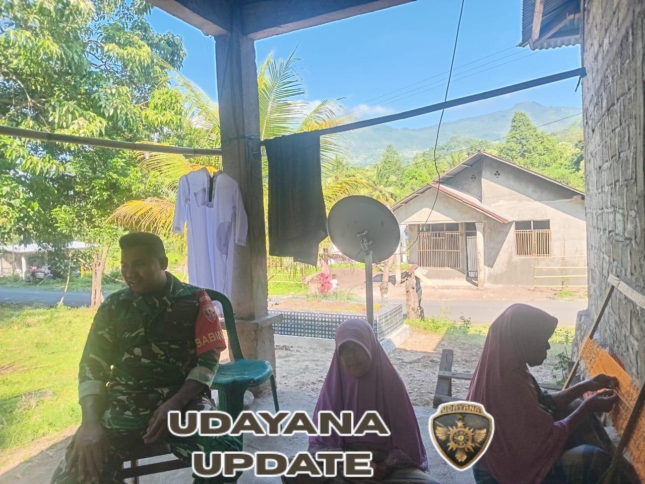 Kodim 1602/Ende Perkuat Kemitraan dengan Masyarakat Lewat Komsos dan Pamwil di Desa Waturaka