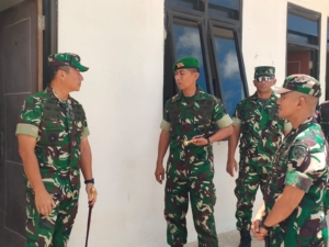 Pangdam IX/Udayana Bersama Dandim 1601/Sumba Timur Tinjau Rencana Pembangunan Yonif Teritorial