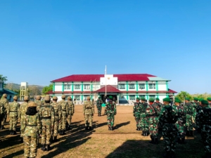 Kodim 1629/SBD Peringati HUT ke-80 TNI, Wujudkan TNI Prima dan Kemanunggalan dengan Rakyat