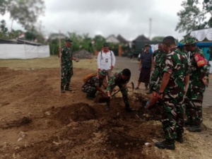 Dandim 1626/Bangli: Karya Bakti Wujud Nyata Dukungan TNI terhadap Program Koperasi Merah Putih