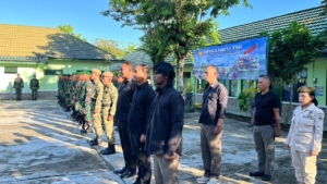 Kodim 1613/Sumba Barat Gelar Upacara 17-an, Dandim Ajak Prajurit Tingkatkan Profesionalisme