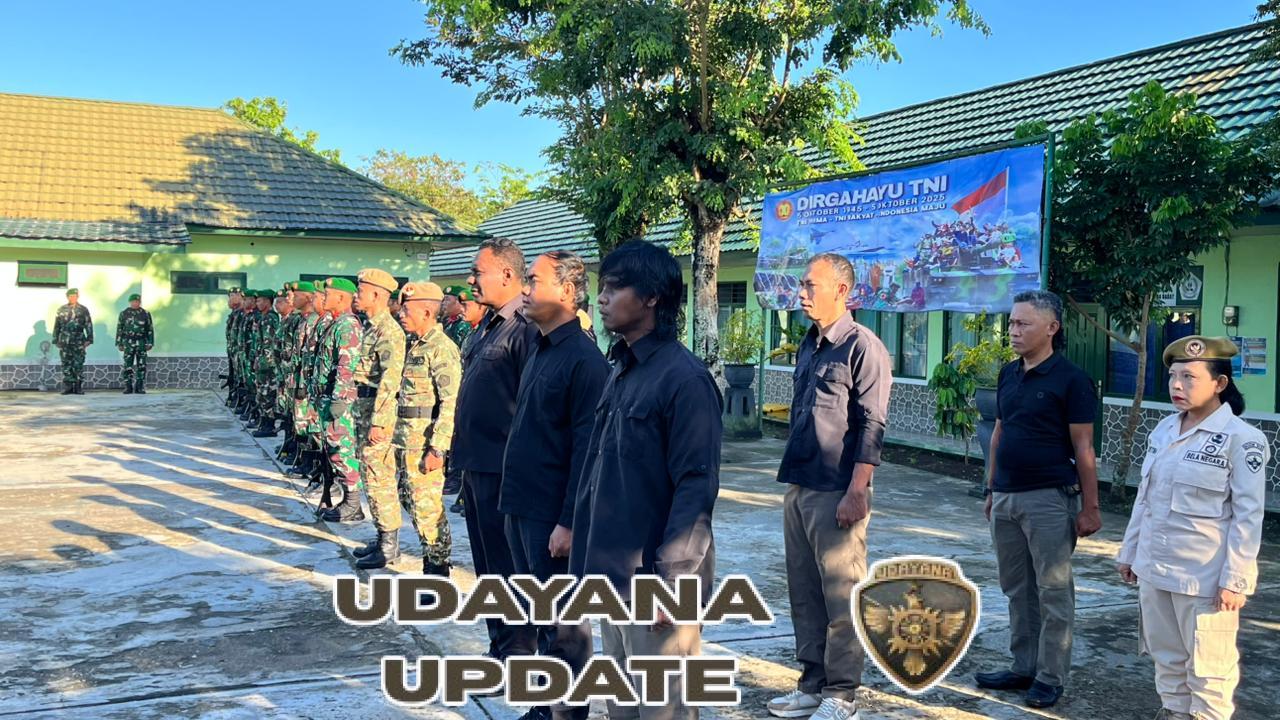 Kodim 1613/Sumba Barat Gelar Upacara 17-an, Dandim Ajak Prajurit Tingkatkan Profesionalisme