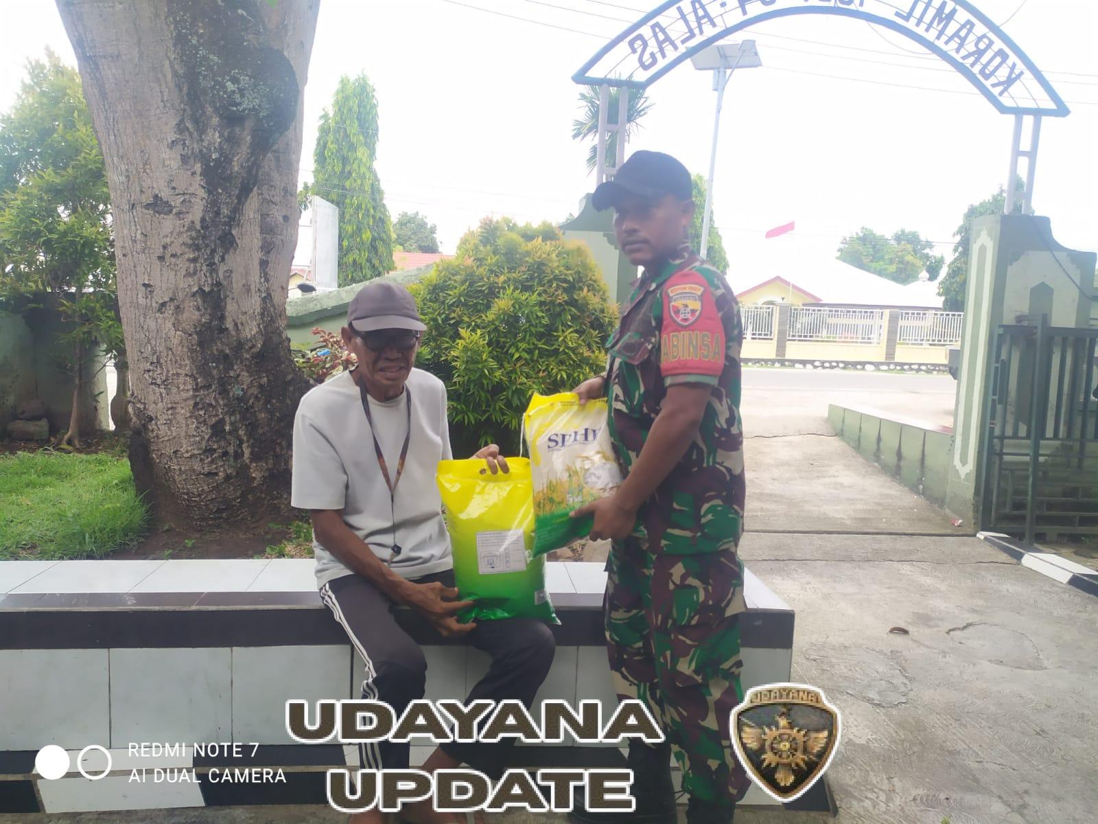 Koramil 1607-04/Alas Dorong Ketahanan Pangan Daerah Melalui GPM SPHP