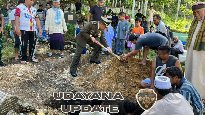 TNI Lepas Kepergian Purnawirawan Pelda (Purn) Hamid Arif dengan Upacara Militer