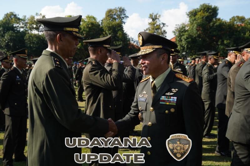 Momentum Hari Kesaktian Pancasila, Kodam IX/Udayana Laksanakan Korps Raport Kenaikan Pangkat