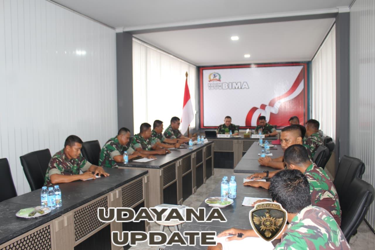 Kodim 1608/Bima Tingkatkan Sistem Pengendalian Intern dan Administrasi Anggaran