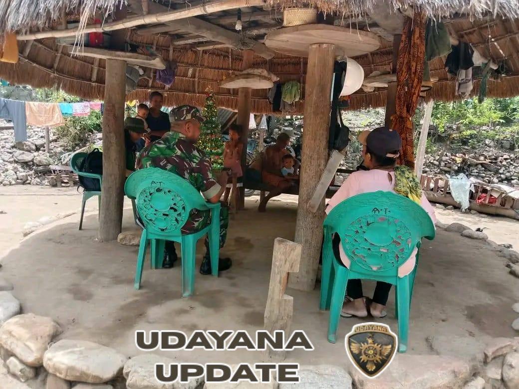 Musim Kemarau, Babinsa Tegaskan Pentingnya Waspada Kebakaran dan Pola Hidup Sehat