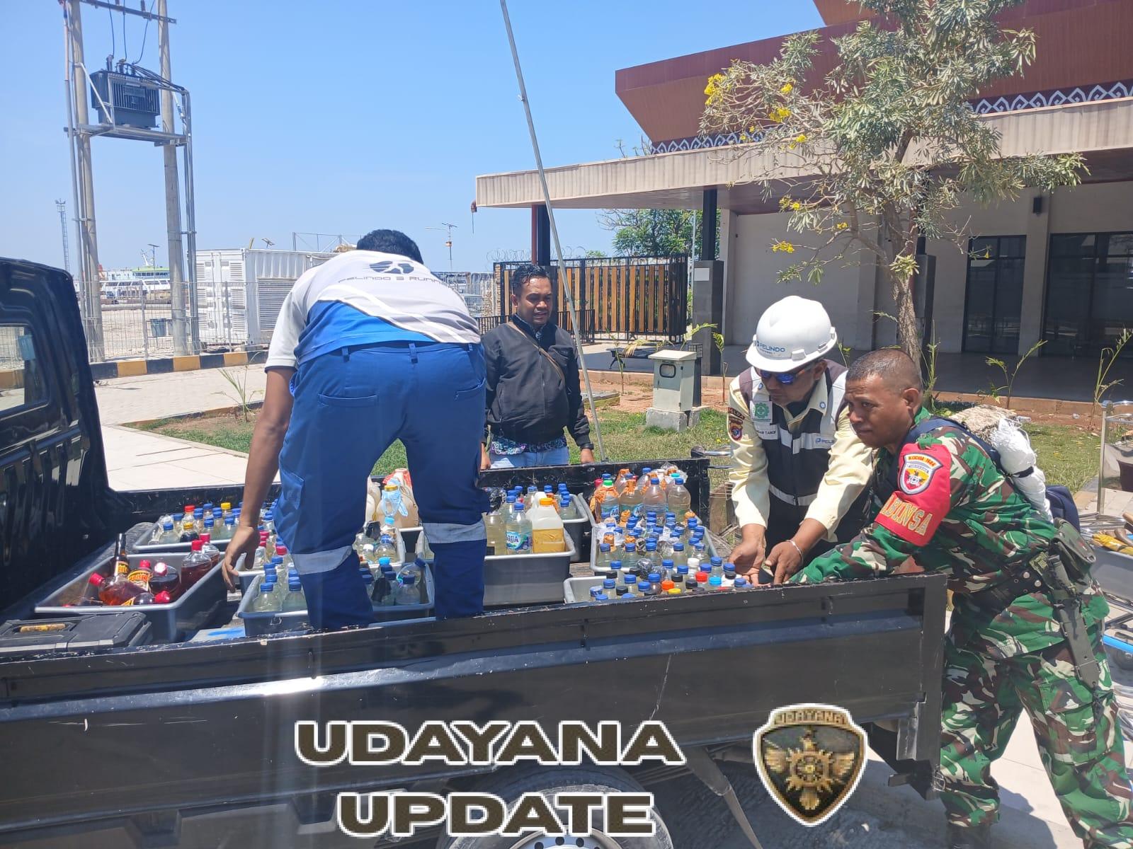 TNI dan Pelindo Serahkan Barang Sitaan ke KP3 Laut