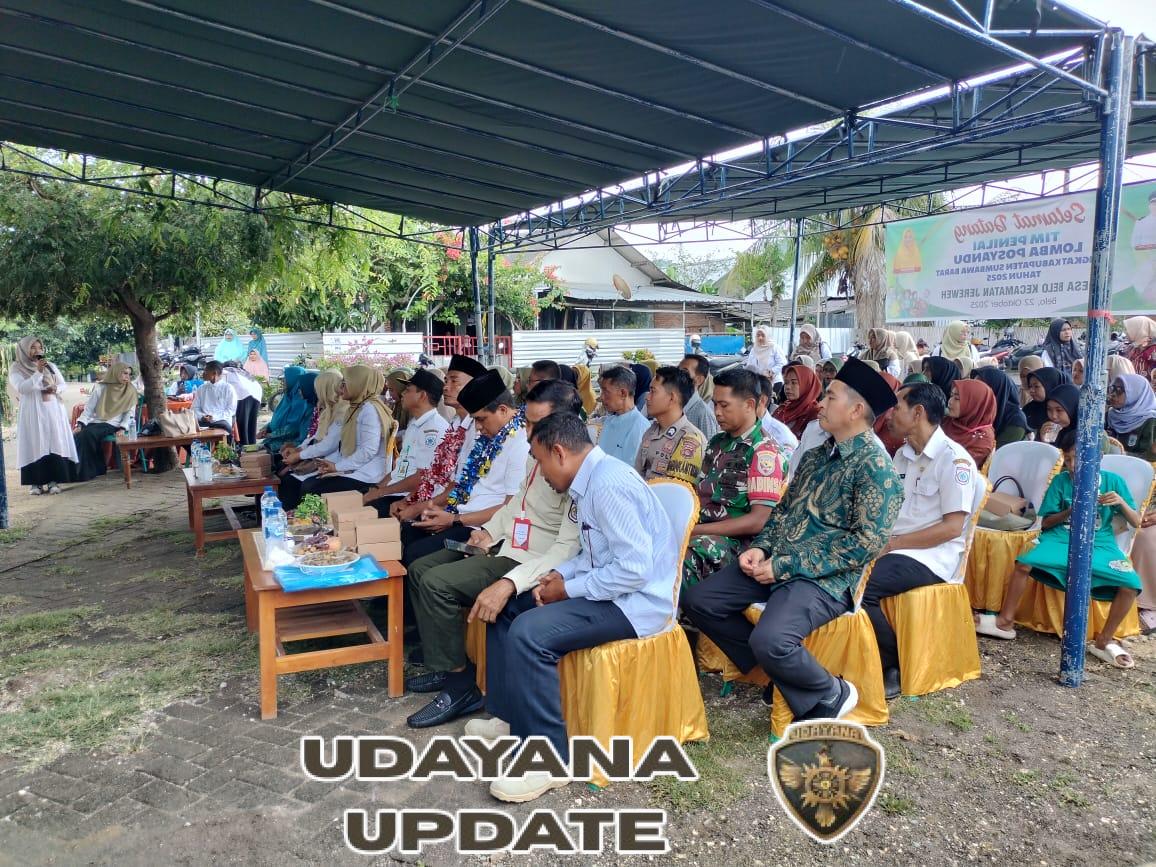 Posyandu Muhajirin Desa Belo Jadi Lokasi Penilaian Lomba Gotong Royong Tingkat Kabupaten