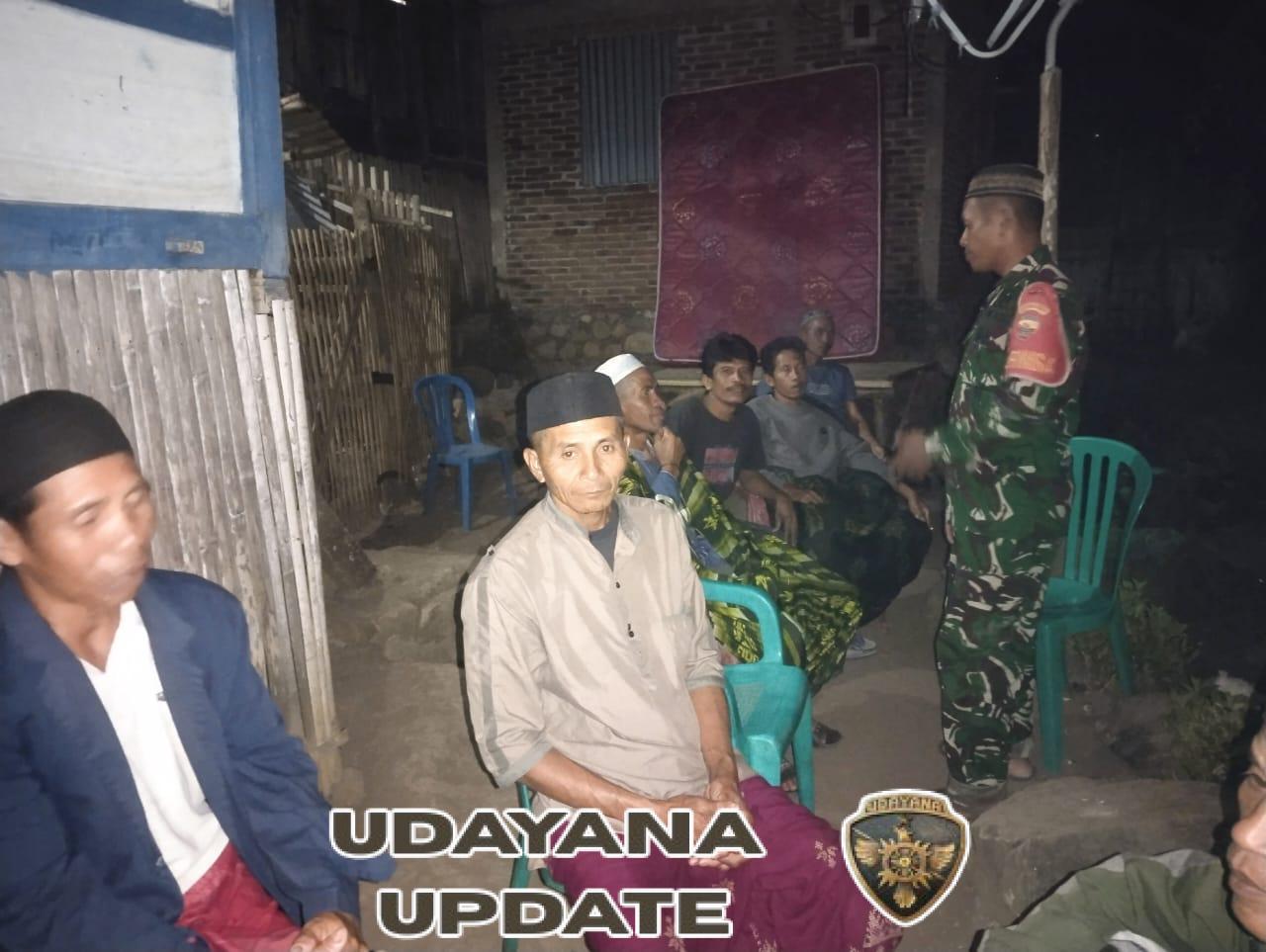 Serka Sirajudin Pimpin Patroli Siskamling di Desa Palama dan Doridungga, Kondusif!