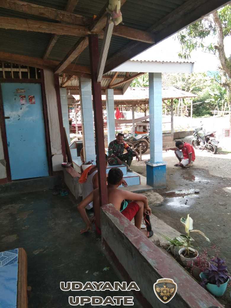 Serka Yeremias Nggaro Aktif Lakukan Komsos, TNI Hadir di Tengah Masyarakat Lepkes