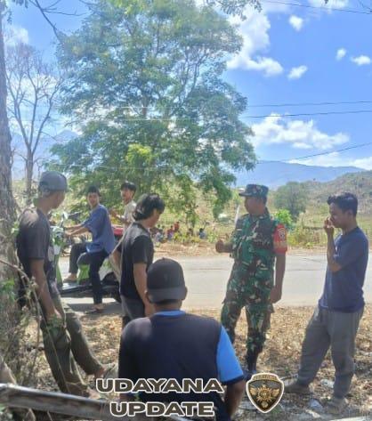 Serka Anas Munandar Himbau Warga Dusun Woko Rutin Bersih-bersih Lingkungan