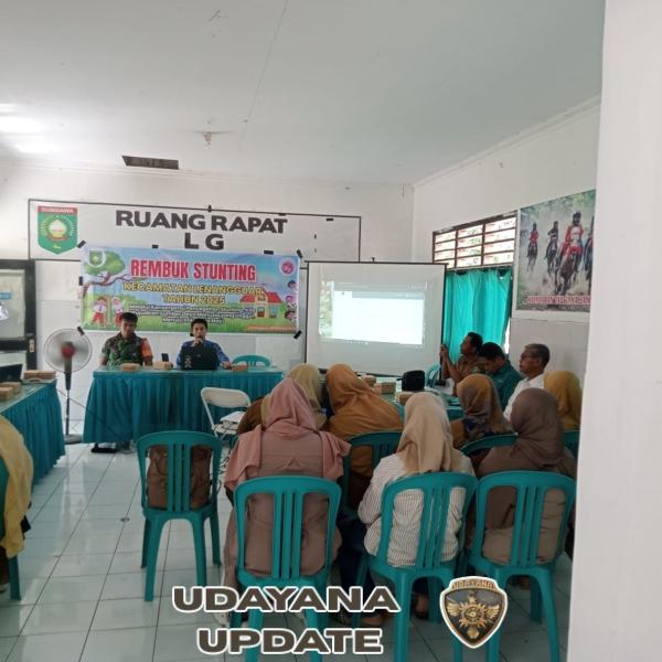 Koramil 1607-03/Ropang Dukung Percepatan Pencegahan Stunting di Kecamatan Lenangguar