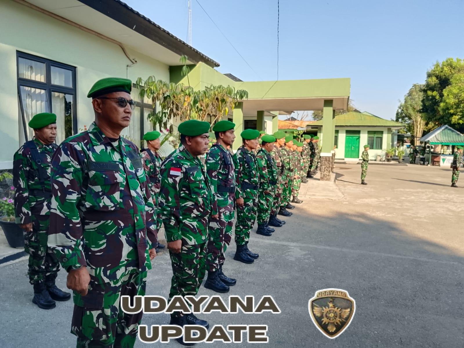 Upacara Bendera Senin di Kodim Kupang Berlangsung Khidmat