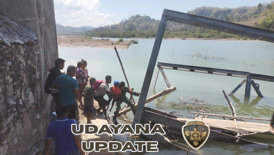 Serka Lodian Radja Selamatkan Ibu Dan Anak Di Termanu