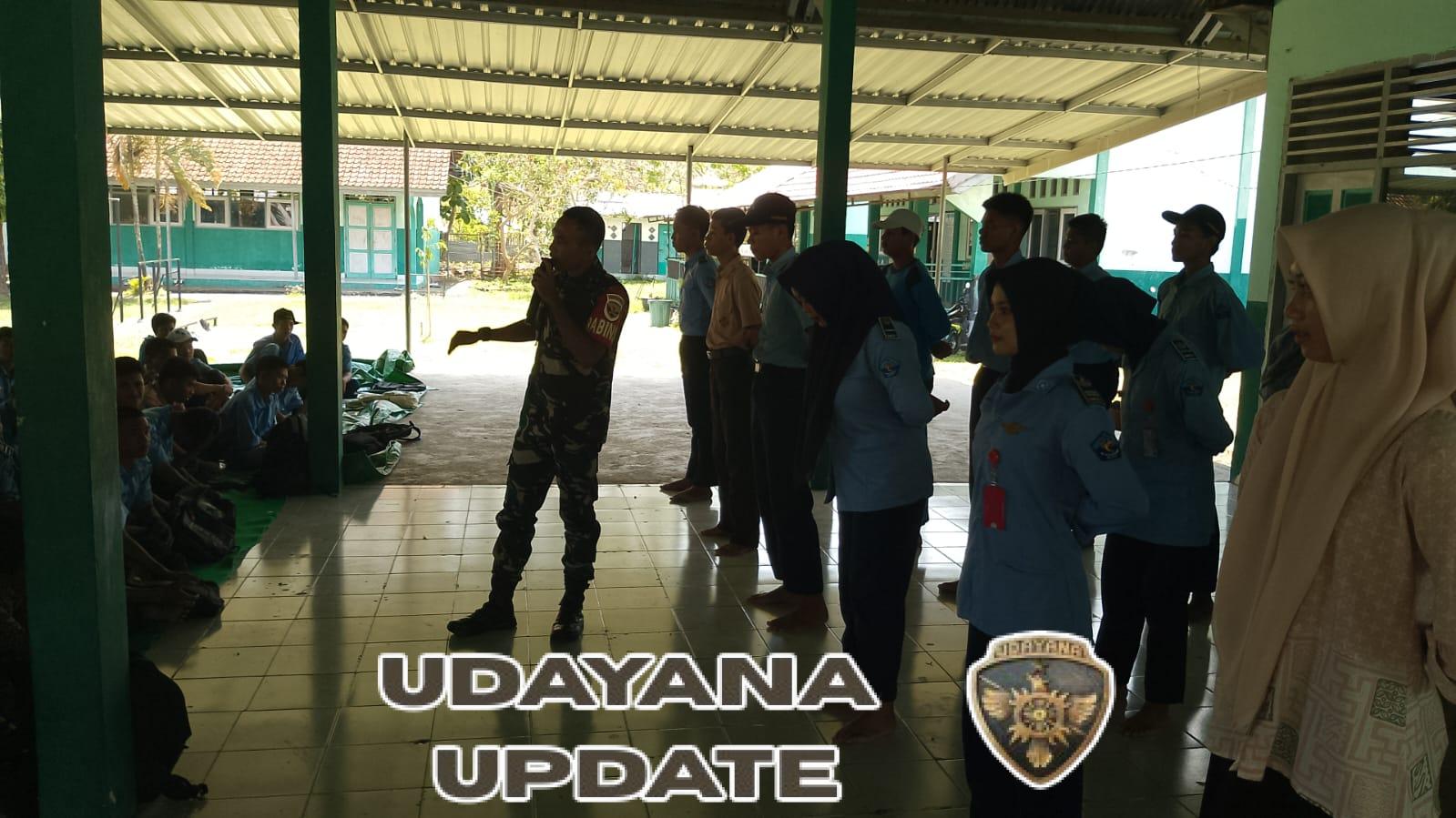 Babinsa Serda Andriano dan Serda Abu Bakar Bentuk Karakter Pelajar Lewat PBB