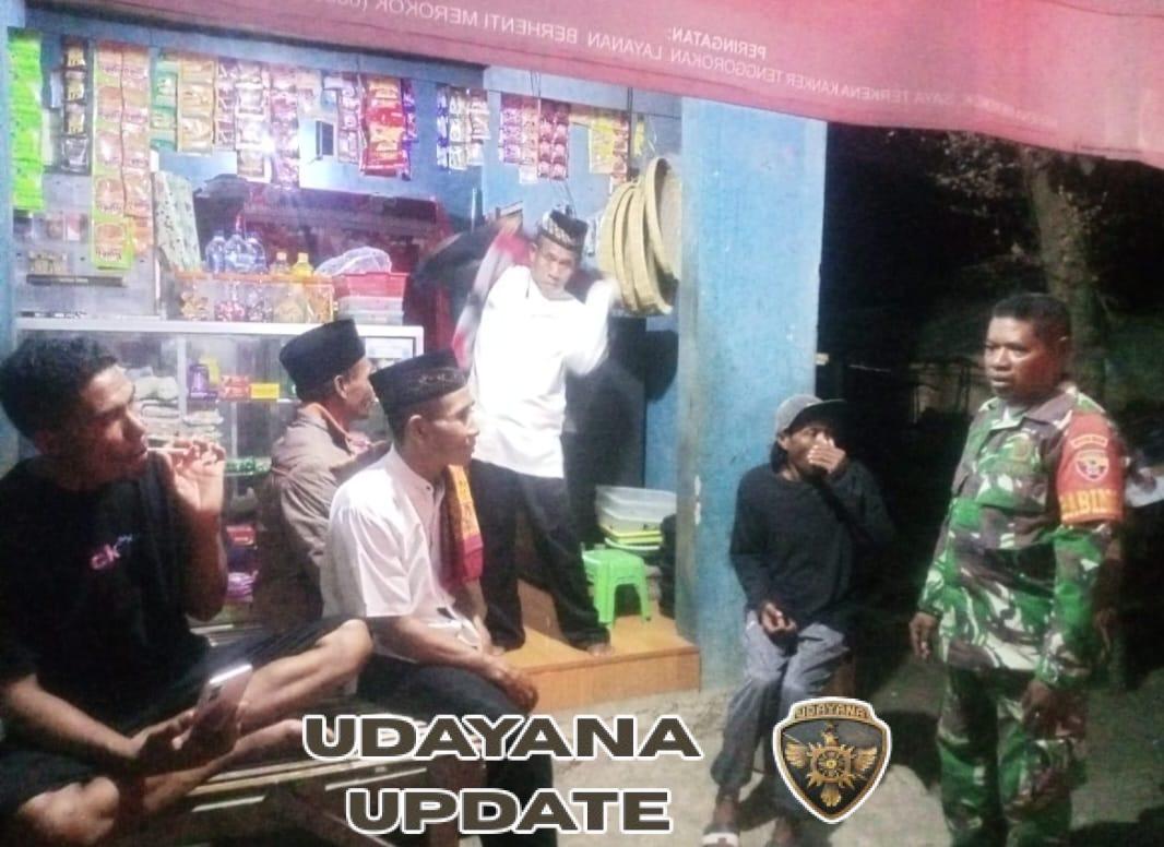 Serma Aminullah Ajak Warga Parado Kuta Perkuat Keamanan dan Hindari Narkoba