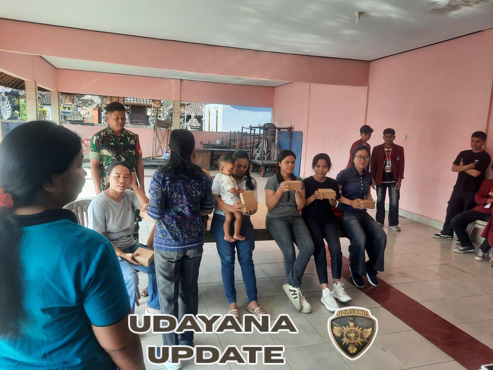 Pelda I Nyoman Setiadi Hadiri Posyandu Balita dan Penyuluhan KB di Desa Batuaji