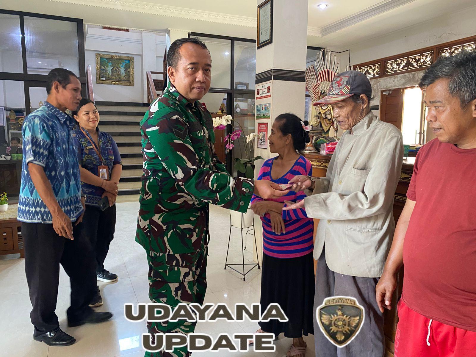 Hadir Kawal Pencairan BLT DD, Babinsa Paksebali Pastikan prosesi Berjalan Aman dan tepat sasaran
