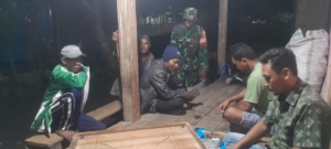 Serda Maman Kontrol Ronda Malam, Warga Diminta Aktif Jaga Keamanan Lingkungan