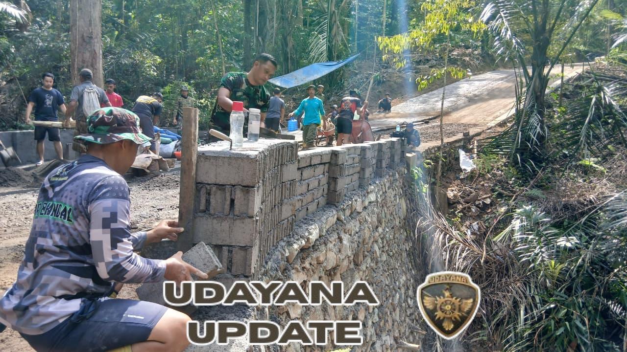 Gotong Royong Satgas TMMD Perkuat Akses Warga Lingsar