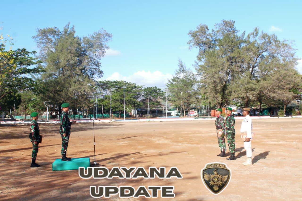 Upacara 17-an di Kodim Sumba Timur, Dandim Bacakan Amanat Panglima TNI