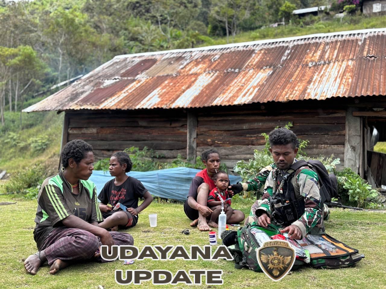 Langkah Kasih Satgas Yonif 743: Datangi Rumah Masyarakat, Bawa Sehat dan Harapan