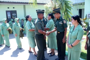 Momentum Berharga, Kasdim 1601/ST Pimpin Korp Raport Kenaikan Pangkat