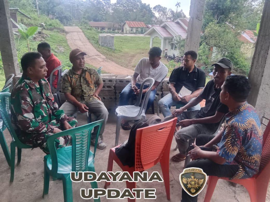 Babinsa Sertu Clementino Aktif Laksanakan Komsos dan Pamwil di Detukeli