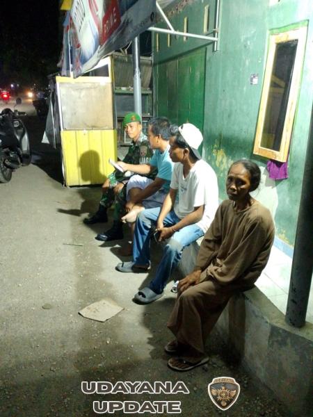 Koramil 1628-02/Sekongkang Tingkatkan Keamanan Lewat Patroli Malam