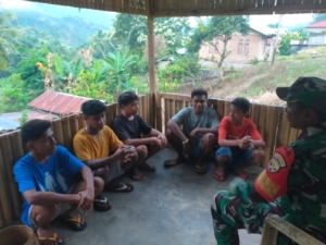 Kopda Melkyanus Dorong Generasi Muda Aktif Ciptakan Desa Aman di Ndori