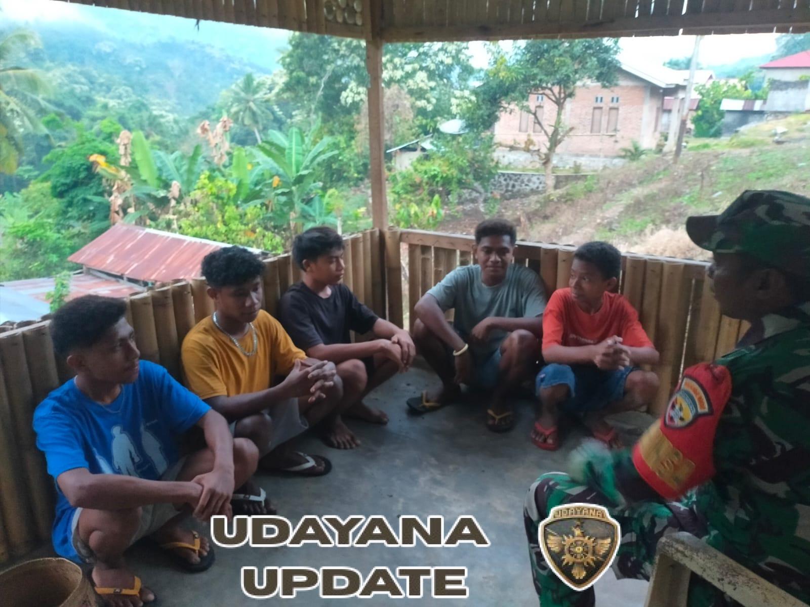 Kopda Melkyanus Dorong Generasi Muda Aktif Ciptakan Desa Aman di Ndori