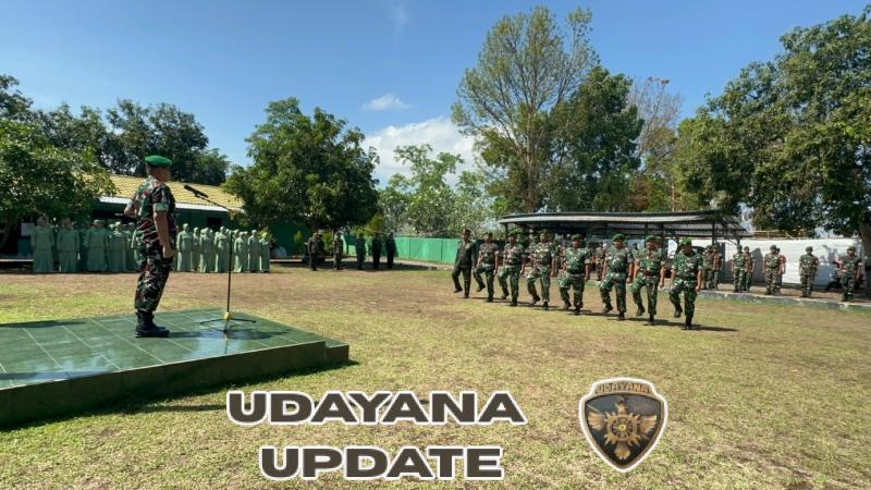 34 Prajurit Kodim 1614/Dompu Naik Pangkat