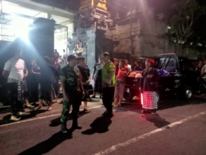 Serka I Made Duduk Awasi Jalanya Kegiatan Reses DPRD Tabanan di Desa Binaan