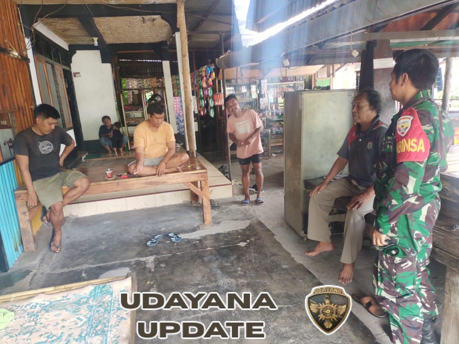 Babinsa Desa Meraran Jalin Kedekatan dengan Warga Lewat Komsos, Wujudkan Suasana Aman dan Harmonis