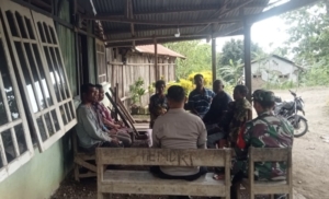 Koptu Ketut Robin Suardana Ajak Warga Taunbaen Timur Perkuat Koordinasi Keamanan