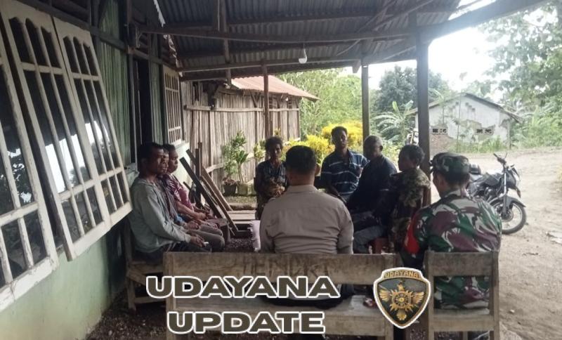 Koptu Ketut Robin Suardana Ajak Warga Taunbaen Timur Perkuat Koordinasi Keamanan