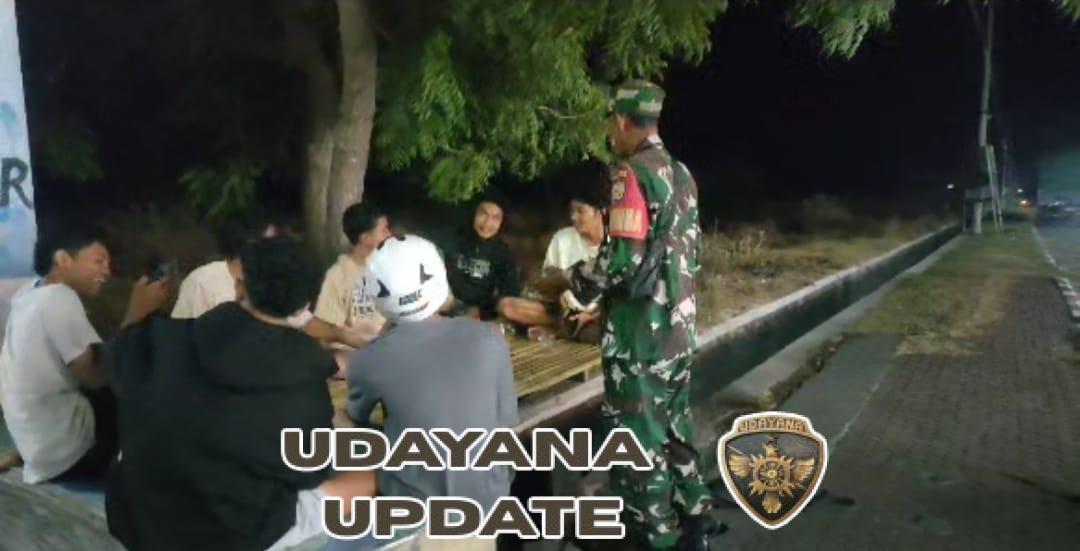 Babinsa Puncak Jeringo Gelar Patroli Malam Jaga Kamtibmas di Dusun Padak