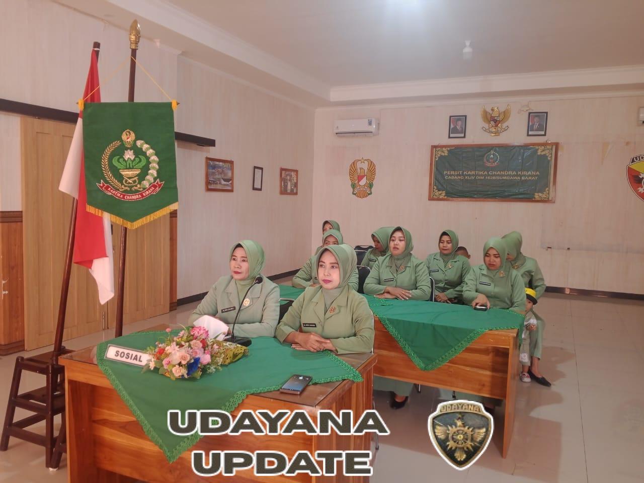 Persit KCK Cabang XLIV DIM 1628/KSB Gelar Sosialisasi Pemeriksaan HPV DNA Bersama Kemenkes, Ketua Persit Diwakili Dorong Anggota Peduli Deteksi Dini Kanker Serviks