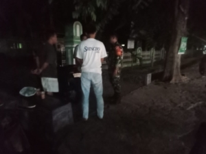 ‎‎Babinsa Suntalangu Gelar Patroli Malam Perkuat Keamanan Lingkungan